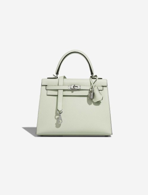 Hermès Kelly 25 Epsom Vert Fizz Front | Sell your designer bag