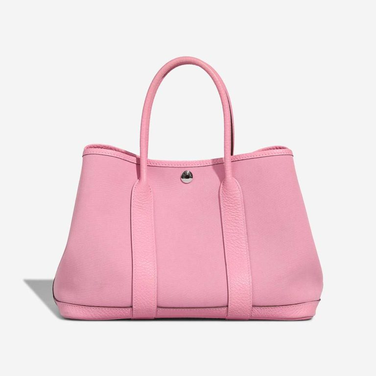 Hermès Garden Party 30 Taurillon Clémence / Toile Bubblegum | Sell your designer bag