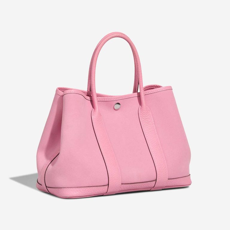 Hermès Garden Party 30 Taurillon Clémence / Toile Bubblegum | Sell your designer bag