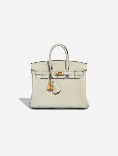 Hermès Birkin 25 Togo Gris Neve Front | Sell your designer bag