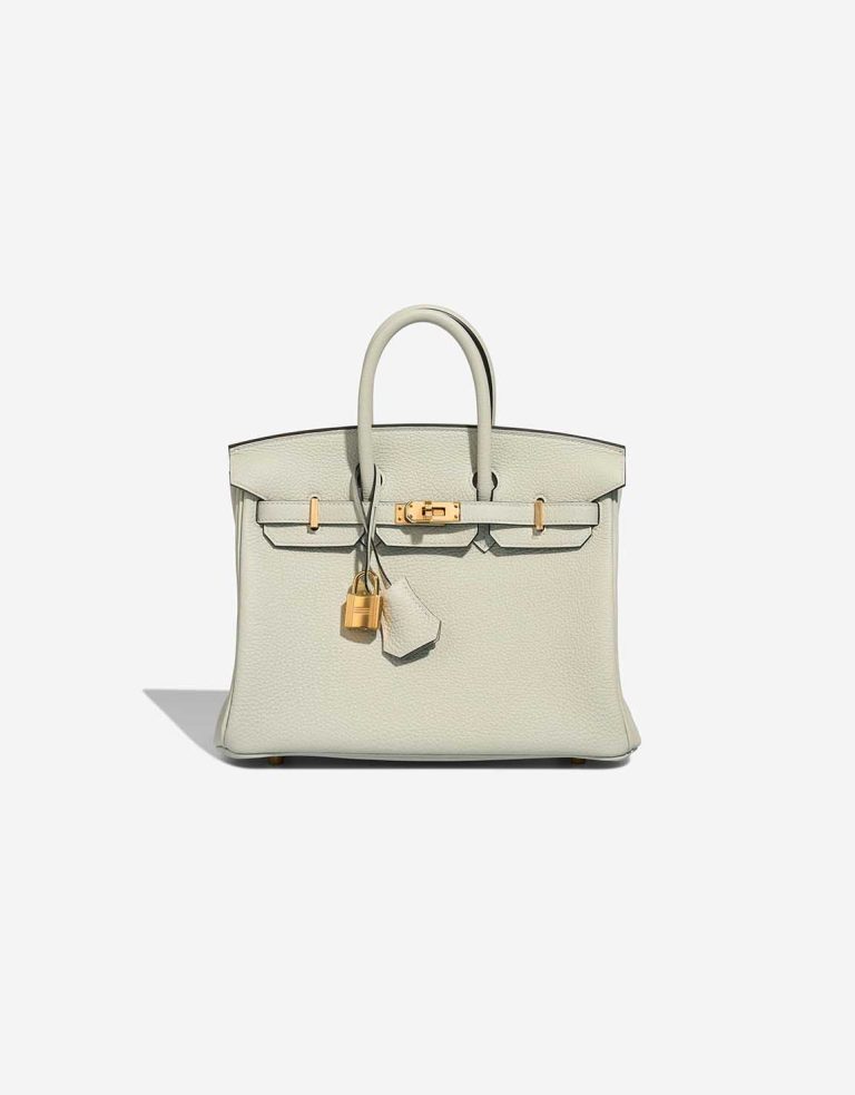 Hermès Birkin 25 Togo Gris Neve Front | Sell your designer bag
