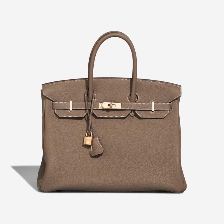 Hermès Birkin 35 Togo Étoupe Front | Sell your designer bag