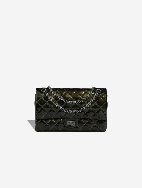 Chanel 2.55 Reissue 226 Patent Green Front | Sell your designer bag