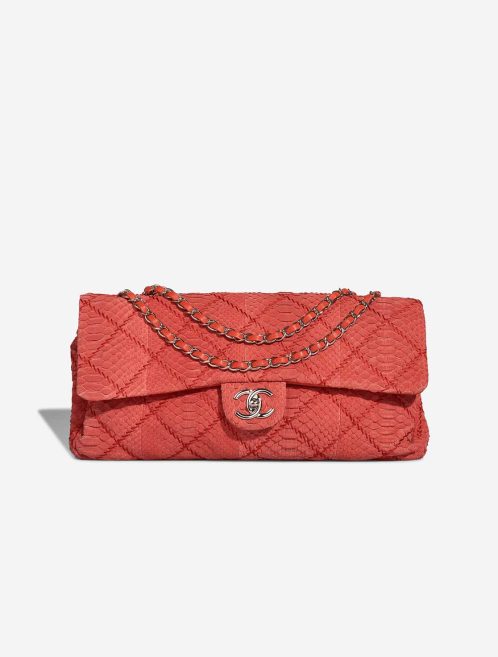 Chanel Timeless Maxi Flap Bag Python Red Front | Sell your designer bag