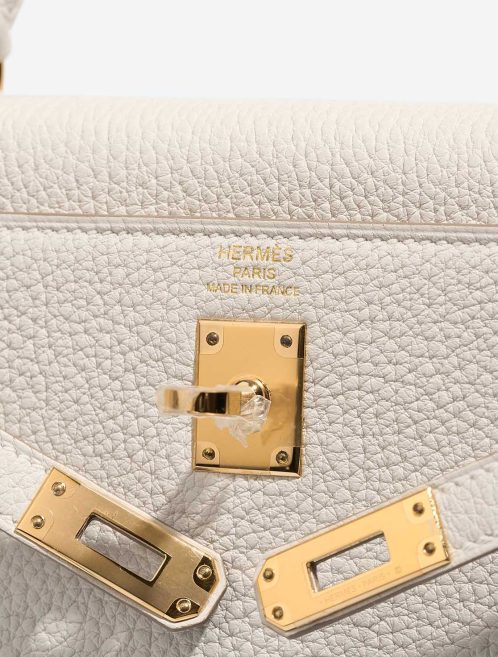 Hermès Kelly 25 Togo Gris Pâle Logo | Sell your designer bag