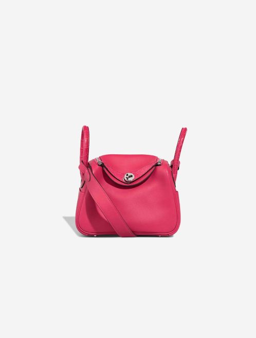Hermès Lindy Touch Mini Swift / Matte Alligator Framboise Front | Sell your designer bag