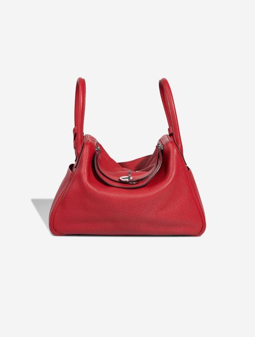 Hermès Lindy 30 Clémence Rouge Casaque Front | Sell your designer bag