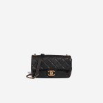 Chanel Timeless Mini Rectangular Lamb Black Front | Sell your designer bag