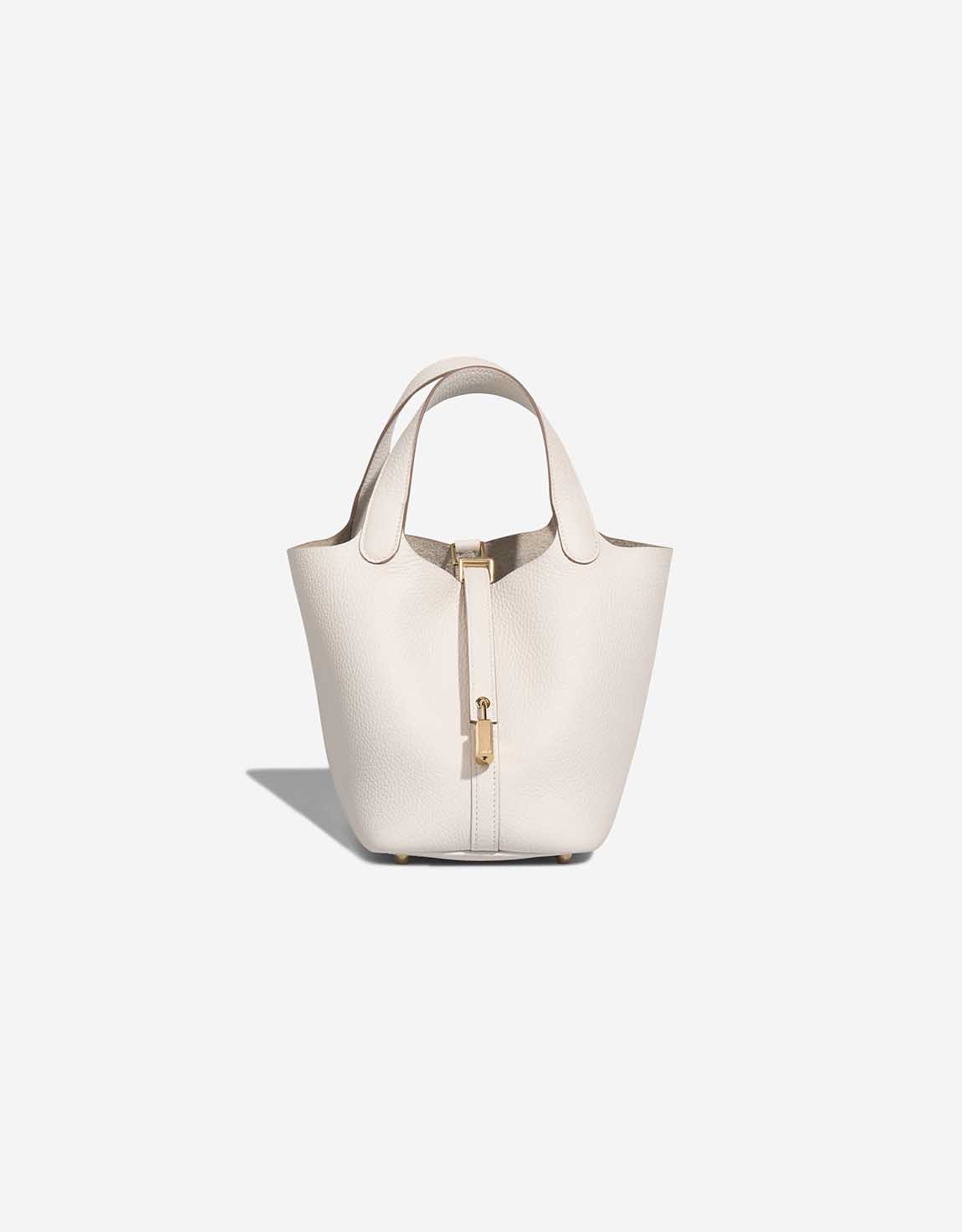 【大人気アイテム】HERMES ピコタン18 GRIS PALE Hermès Picotin 18 Taurillon Clémence Gris Pale | SACLÀB
