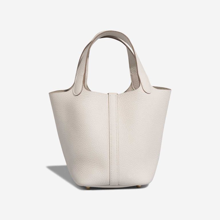 Hermès Picotin 18 Taurillon Clémence Gris Pale | Sell your designer bag