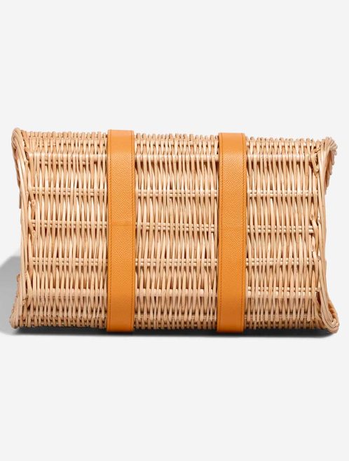 Hermès Petit h Picnic Basket Wicker / Epsom Apricot / Trench / Naturel | Sell your designer bag