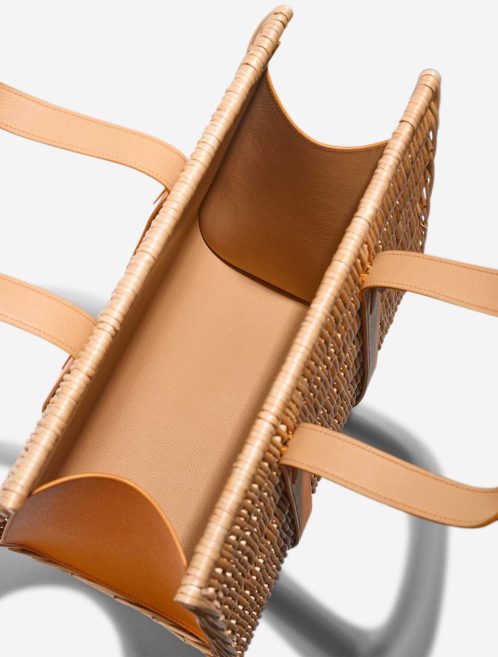 Hermès Petit h Picnic Basket Wicker / Epsom Apricot / Trench / Naturel Inside | Sell your designer bag