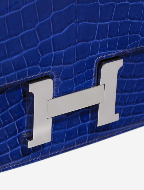 Hermès Constance Elan Niloticus Crocodile Bleu Électrique Closing System | Sell your designer bag