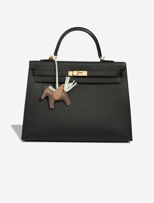 Hermès Rodeo Pegasus PM Milo Lamb Étoupe / Vert Fizz / Biscuit Closing System | Sell your designer bag