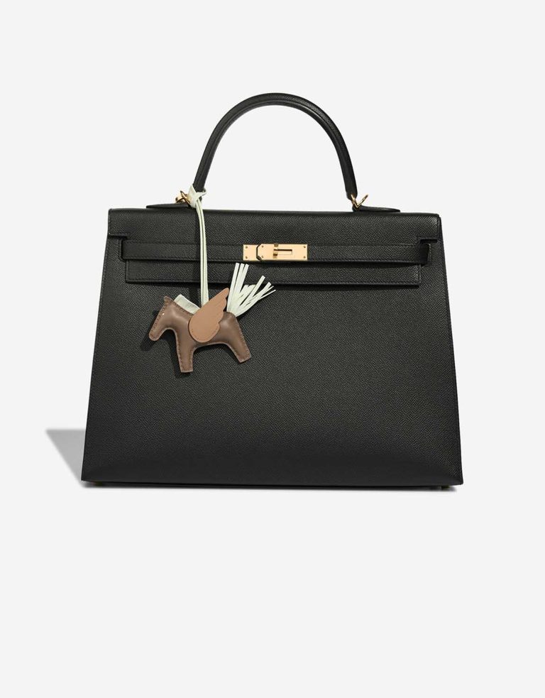 Hermès Rodeo Pegasus PM Milo Lamb Étoupe / Vert Fizz / Biscuit Closing System | Sell your designer bag