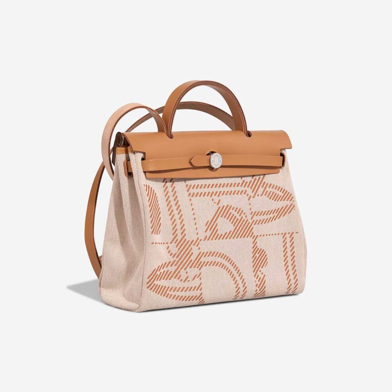 Hermès Herbag 31 Toile / Vache Hunter Sable Naturel / Écru | Sell your designer bag