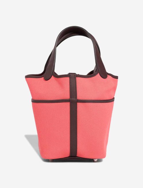 Hermès Picotin Cargo 18 Toile Goeland / Swift Rose Texas / Rouge Sellier | Sell your designer bag