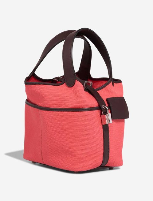 Hermès Picotin Cargo 18 Toile Goeland / Swift Rose Texas / Rouge Sellier | Sell your designer bag