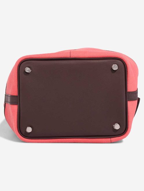 Hermès Picotin Cargo 18 Toile Goeland / Swift Rose Texas / Rouge Sellier | Sell your designer bag