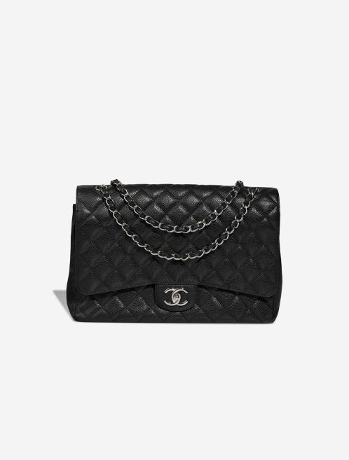 Chanel Timeless Maxi Caviar Black Front | Sell your designer bag