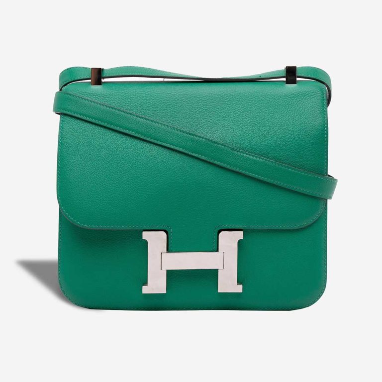 Hermès Constance 24 Evercolor Vert Jade Front | Sell your designer bag