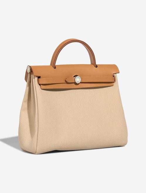 Hermès Herbag 31 Toile Militaire / Vache Hunter Béton / Sable Naturel / Nata | Sell your designer bag