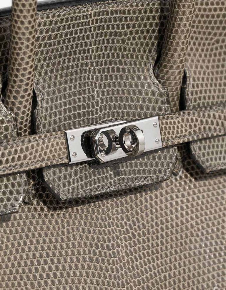 Hermès Birkin 25 Niloticus Lizard Vert de Gris Closing System | Sell your designer bag
