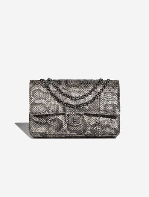 Chanel 2.55 Reissue 227 Python Grey Front | Sell your designer bag