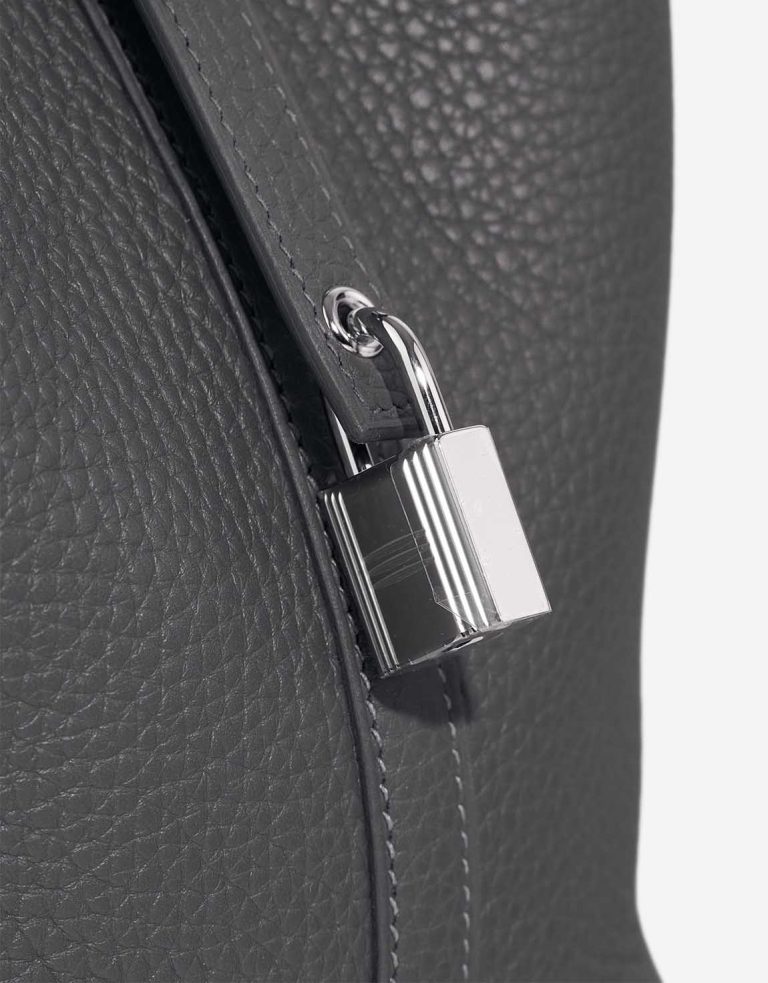 Hermès Picotin 18 Taurillon Clémence Ardoise Closing System | Sell your designer bag