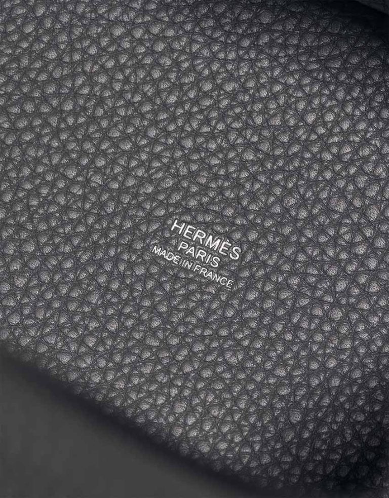 Hermès Picotin 18 Taurillon Clémence Ardoise Logo | Sell your designer bag