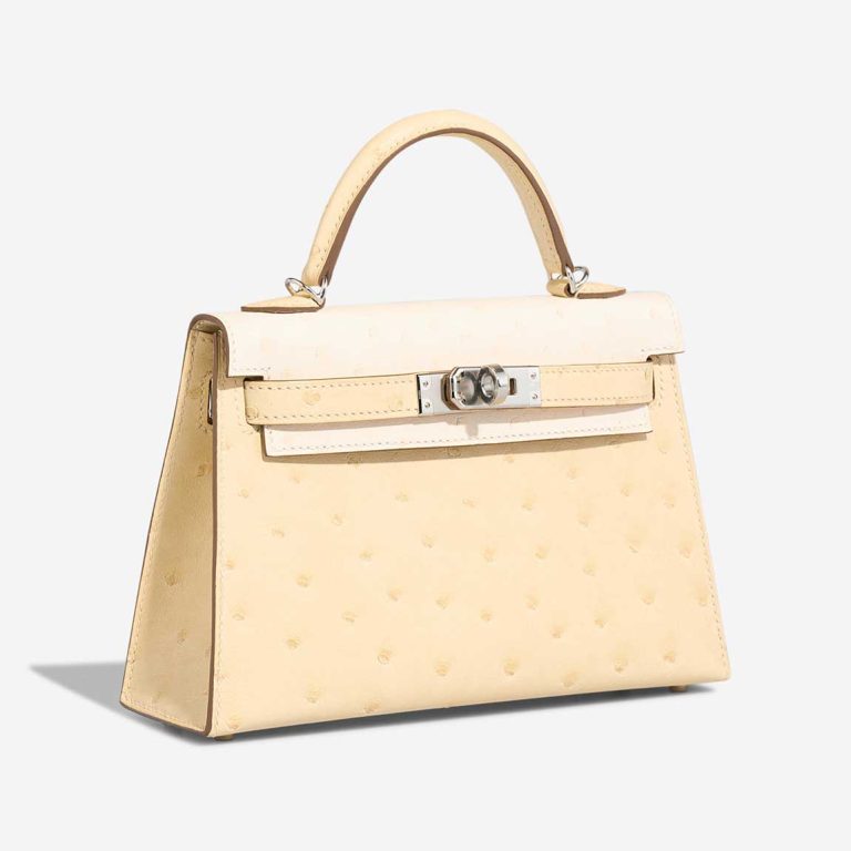 Hermès Kelly Mini Ostrich Vanille / Nata | Sell your designer bag