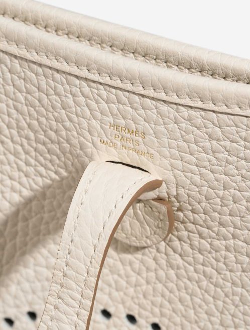 Hermès Evelyne 16 Taurillon Clémence White Logo | Sell your designer bag