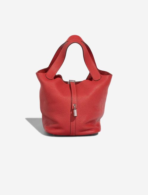Hermès Picotin 22 Clémence Rouge Duchesse Front | Sell your designer bag