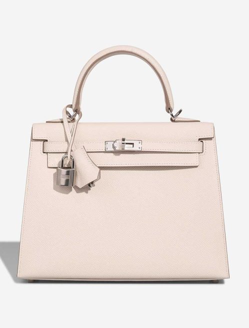 Hermès Kelly 25 Epsom Craie Front | Sell your designer bag