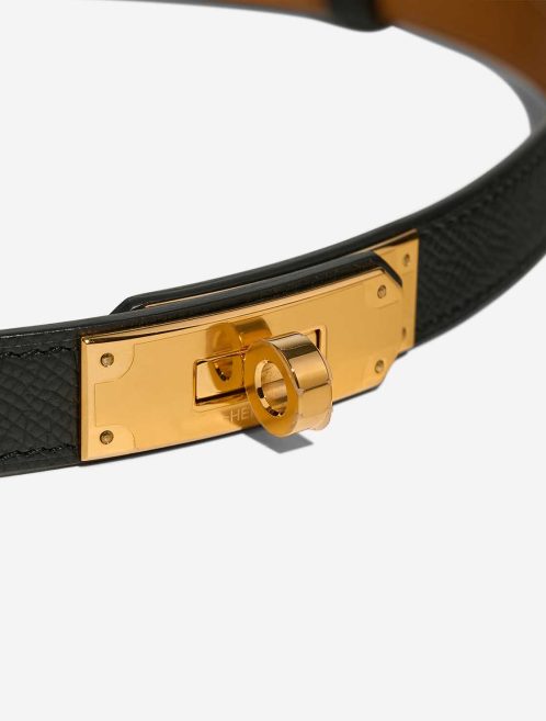 Hermès Kelly Belt Bag Epsom Black Closing System | Sell your designer bag