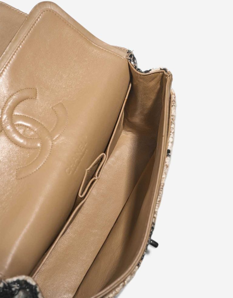 Chanel Timeless Medium Tweed Cream / Black Inside | Sell your designer bag
