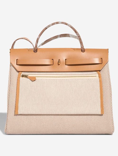 Hermès Herbag 31 Toile / Vache Hunter Écru / Beige | Sell your designer bag