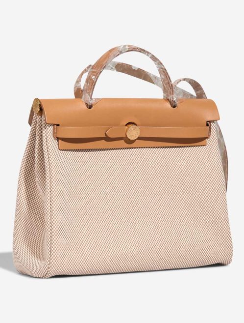 Hermès Herbag 31 Toile / Vache Hunter Écru / Beige | Sell your designer bag