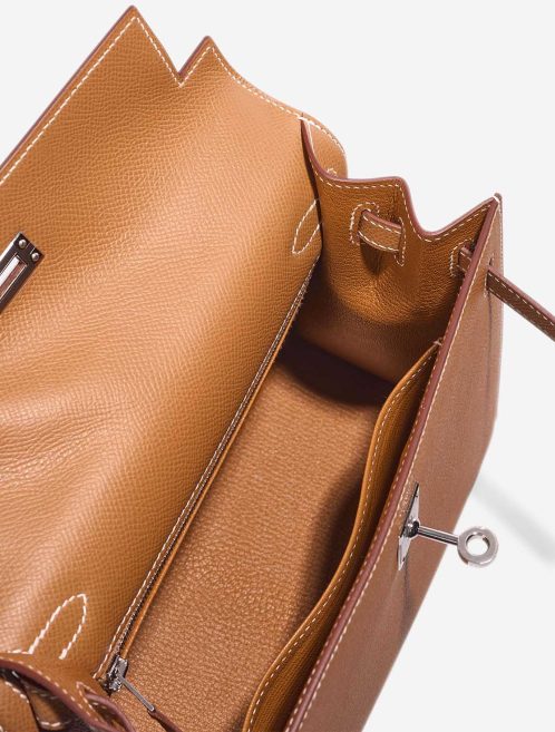 Hermès Kelly 25 Epsom Gold Inside | Sell your designer bag