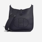 Hermès Evelyne 33 Taurillon Clémence Bleu Nuit Front | Sell your designer bag