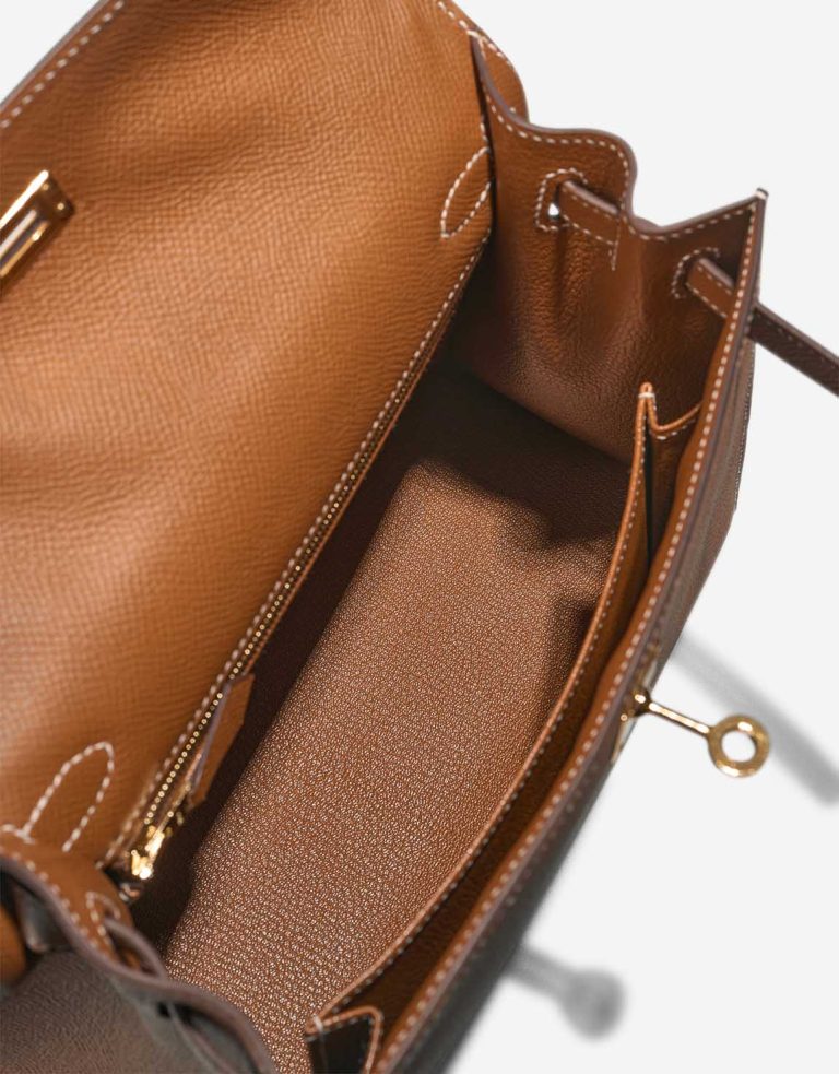 Hermès Kelly 25 Epsom Gold Inside | Sell your designer bag