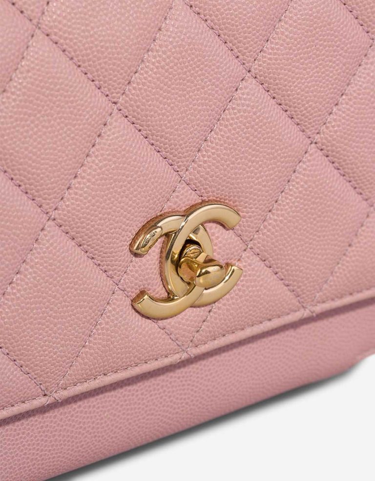 Chanel Business Affinity Small Caviar Blush Closing System | Sell your designer bag