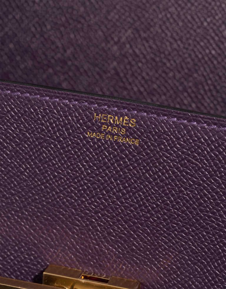 Hermès Cinhetic Epsom Raisin Logo | Sell your designer bag