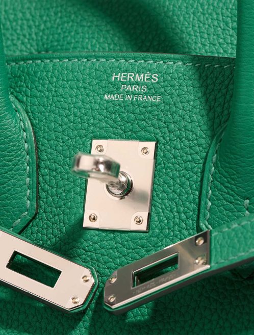 Hermès Birkin 25 Togo Vert Vertigo Logo | Sell your designer bag