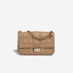 Dior Miss Dior Medium Lamb Beige Front | Sell your designer bag