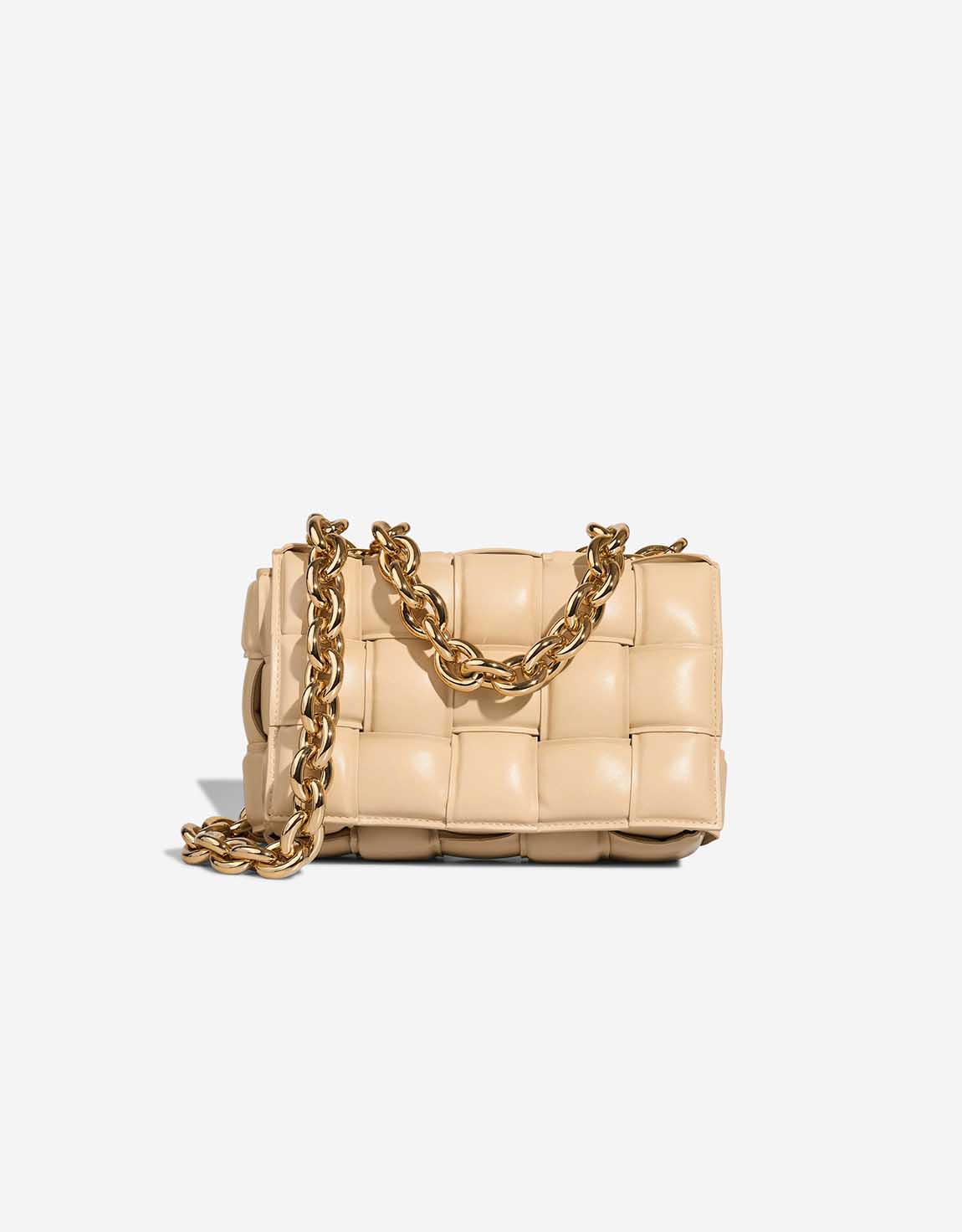 Bottega Veneta Cassette Lamb Beige | SACLÀB
