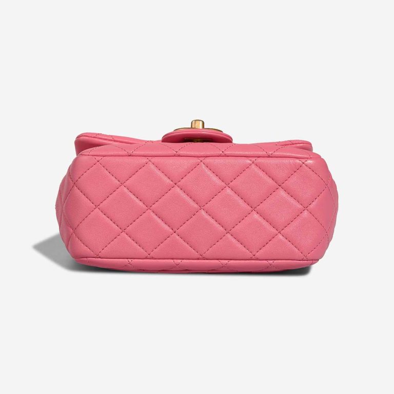 Chanel Timeless Mini Square Pearl Samba Lamb Pink | Sell your designer bag