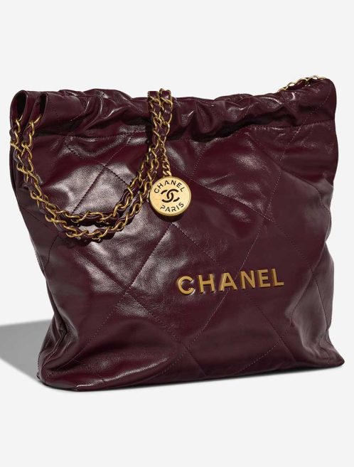 Chanel 22 Medium Lamb Bordeaux | Sell your designer bag