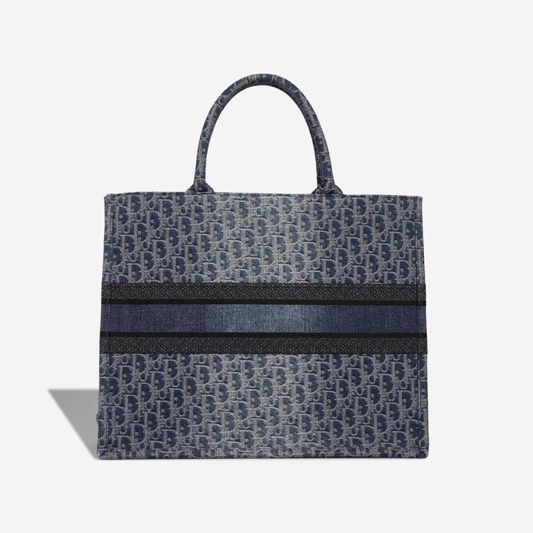 Dior Book Tote Large Fabric Blue | Sell your designer bag
