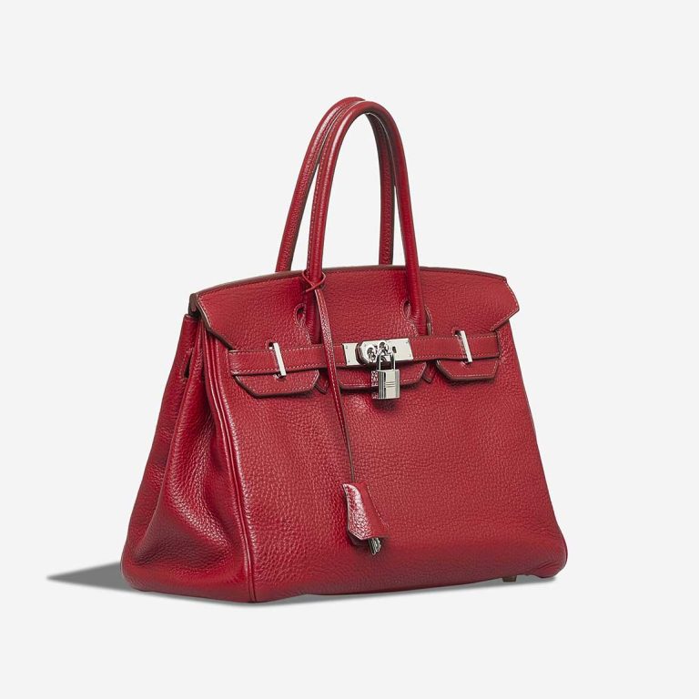 Hermès Birkin 30 Clémence Rouge Garance | Sell your designer bag